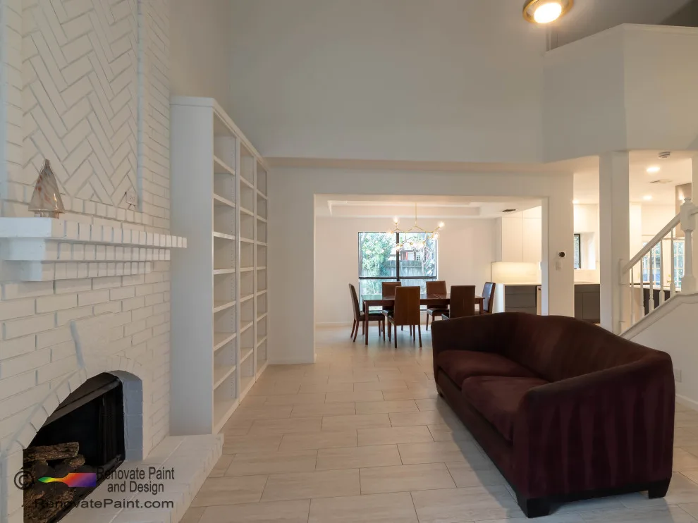 Contemporary Kitchen with First Floor Renovation by Renovate Paint And Design - Photo 4