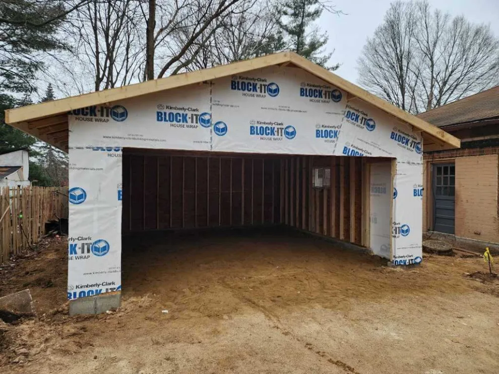 Garage Construction by Michigan Construction Services - Photo 2