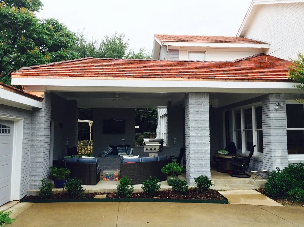 Outdoor Kitchen Garage by Big Tex Renovations - Photo 3