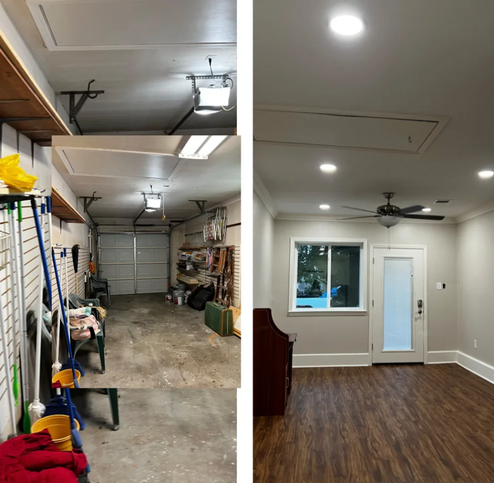 Garage to Workspace Conversion by Am Home Improvements - Photo 8