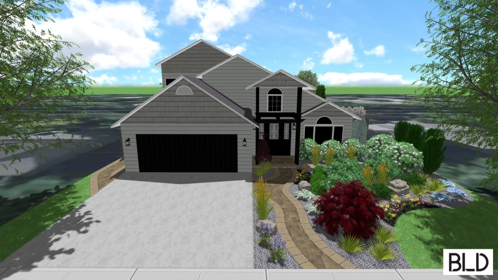 Southeast Boise Entire Property Landscape Design by Boise Landscape Design - Photo 4