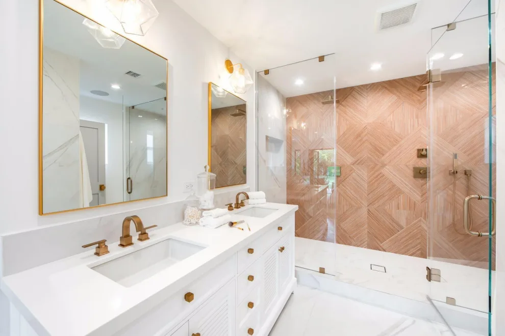 Contemporary Bathroom Renovation by Anyvision Home Remodeling - Photo 2