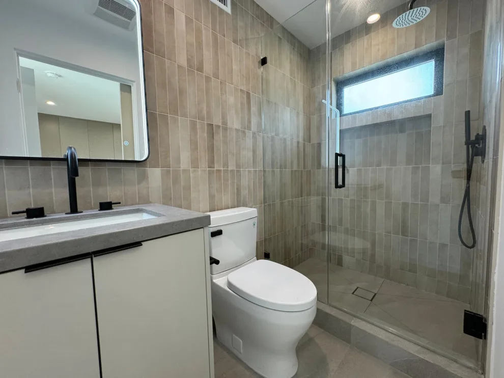 Comprehensive Contemporary Bathroom Renovation by Anyvision Home Remodeling - Photo 2