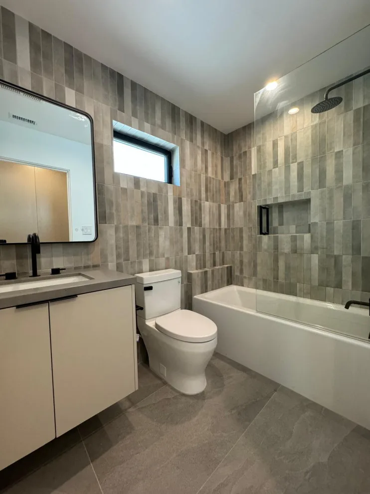 Comprehensive Contemporary Bathroom Renovation by Anyvision Home Remodeling - Photo 4