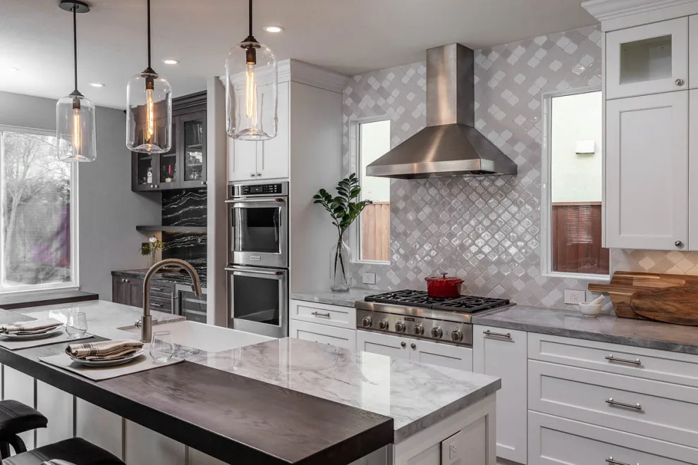 Gilroy Kitchen and Powder Bath Renovation by D.R. Domenichini Construction - Photo 2