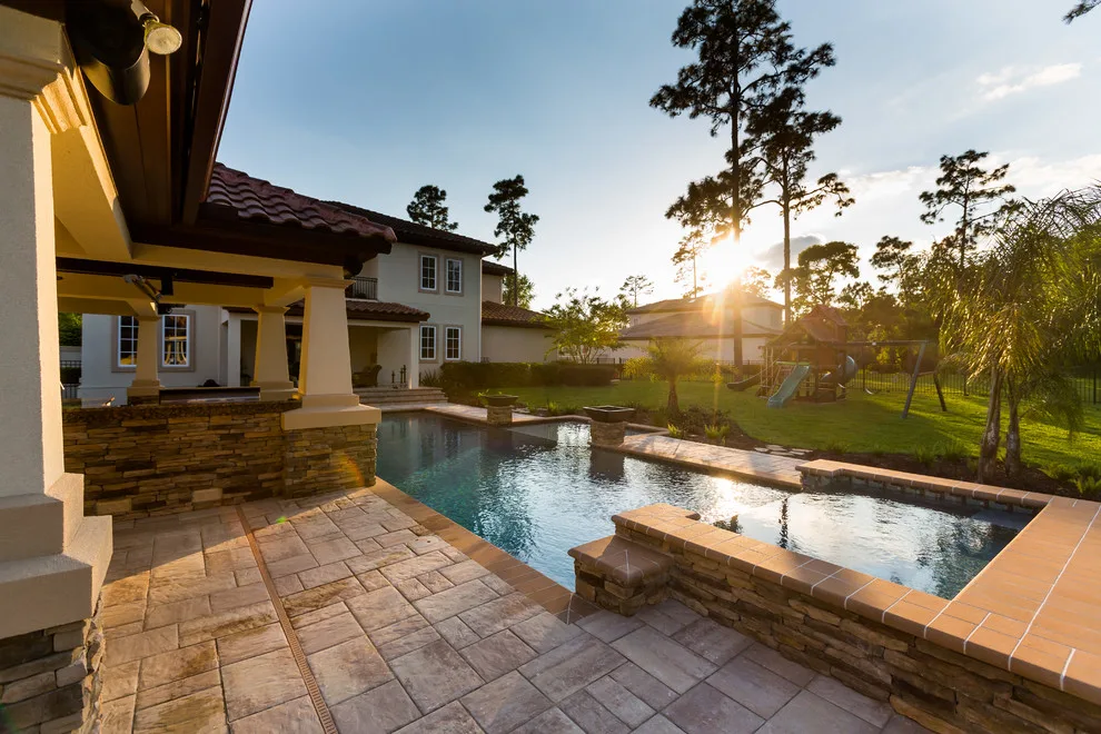 Glen Kernan Swimming Pool and Cabana by Sandifer Design Build - Photo 27
