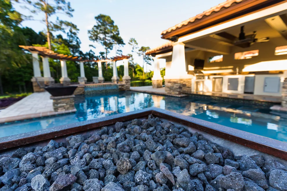 Glen Kernan Swimming Pool and Cabana by Sandifer Design Build - Photo 33