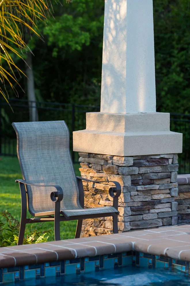 Glen Kernan Swimming Pool and Cabana by Sandifer Design Build - Photo 40