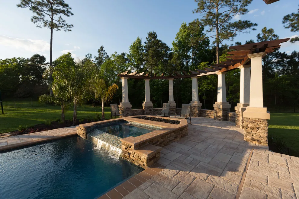 Glen Kernan Swimming Pool and Cabana by Sandifer Design Build - Photo 20