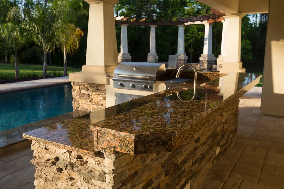 Glen Kernan Swimming Pool and Cabana by Sandifer Design Build - Photo 10
