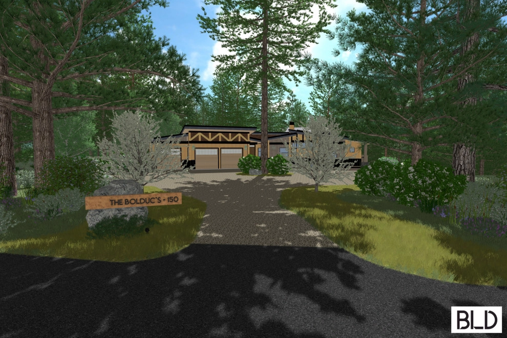 McCall Mountain Modern Landscape Design by Boise Landscape Design - Photo 6