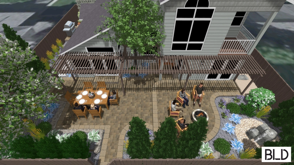 Southeast Boise Entire Property Landscape Design by Boise Landscape Design - Photo 6