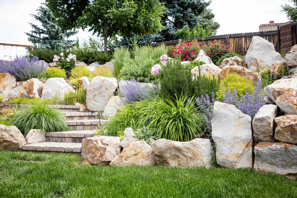Colorful Colorado Hillside by C&H Landscaping - Photo 6