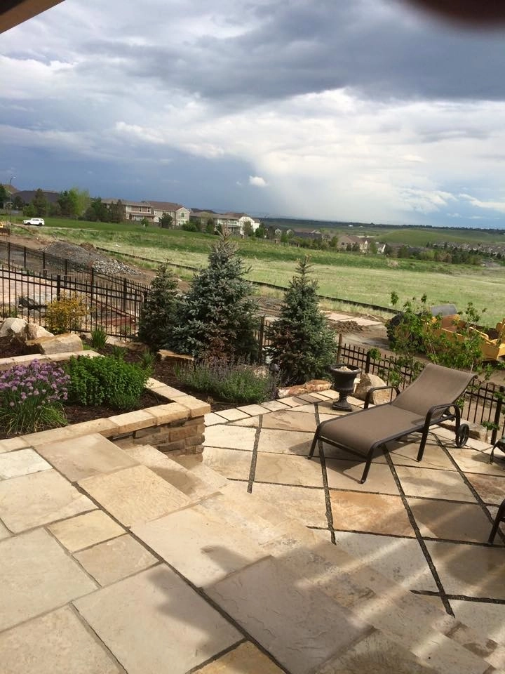 Rustic Colorado Outdoor Living by C&H Landscaping - Photo 3