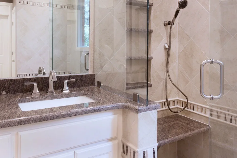 Granite Bathroom Transformation by Frank's Home Maintenance And General Contracting - Photo 2