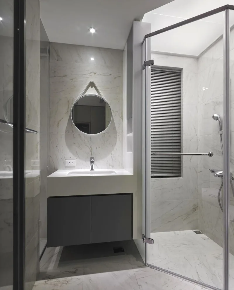 Ashen Restrooms by Kitchen Master Design & Remodeling LLC - Photo 11