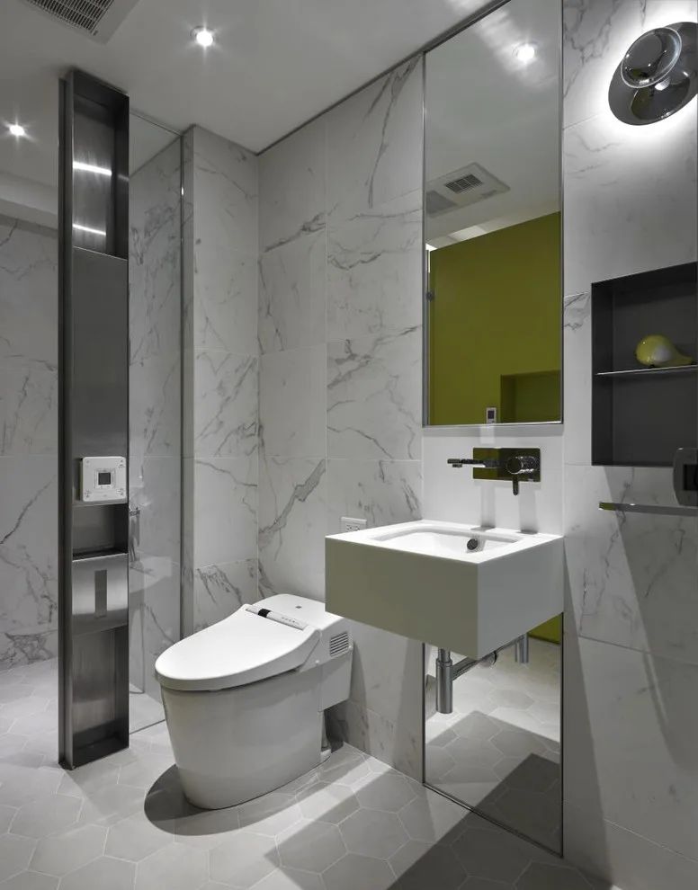 Ashen Restrooms by Kitchen Master Design & Remodeling LLC - Photo 5