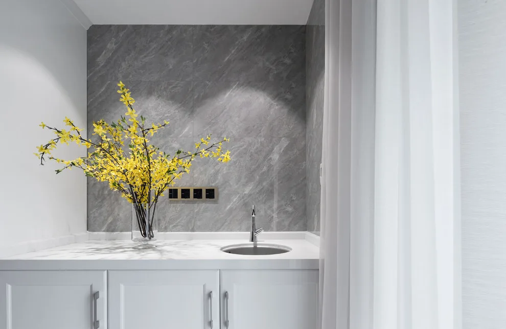 Ashen Restrooms by Kitchen Master Design & Remodeling LLC - Photo 17