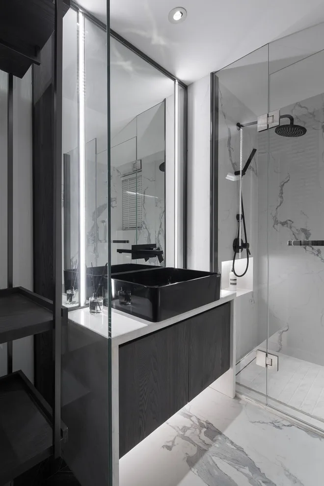 Ashen Restrooms by Kitchen Master Design & Remodeling LLC - Photo 13