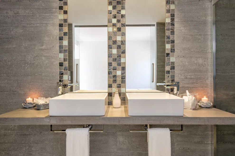 Ashen Restrooms by Kitchen Master Design & Remodeling LLC - Photo 4