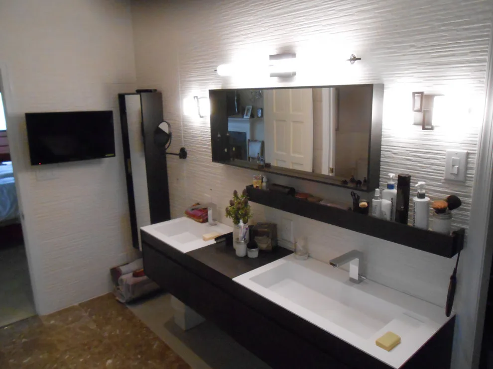 Great Neck Bathroom Remodel by Mike Simon Construction Corp - Photo 11