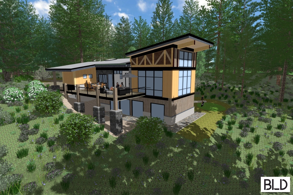 McCall Mountain Modern Landscape Design by Boise Landscape Design - Photo 5