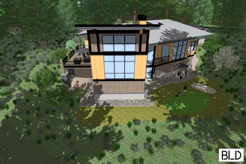 McCall Mountain Modern Landscape Design by Boise Landscape Design - Photo 4