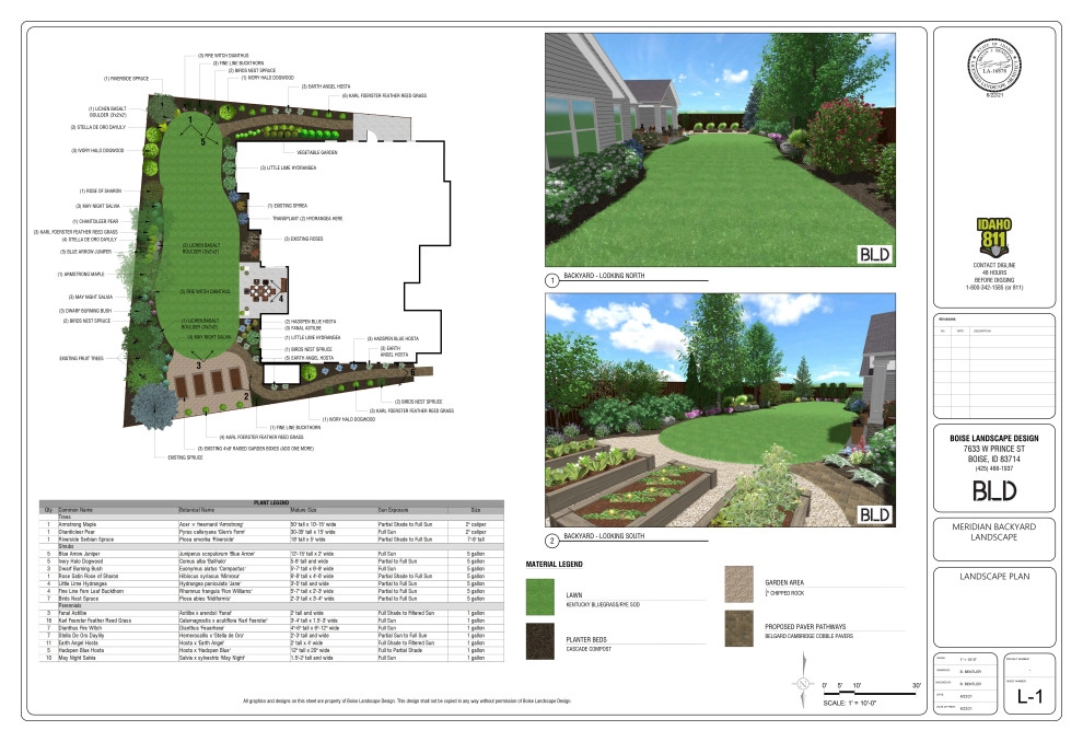 Meridian Backyard Landscape Remodel by Boise Landscape Design - Photo 4