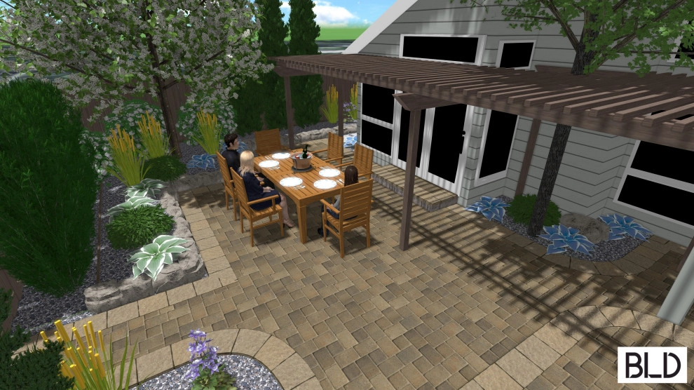 Southeast Boise Entire Property Landscape Design by Boise Landscape Design - Photo 2