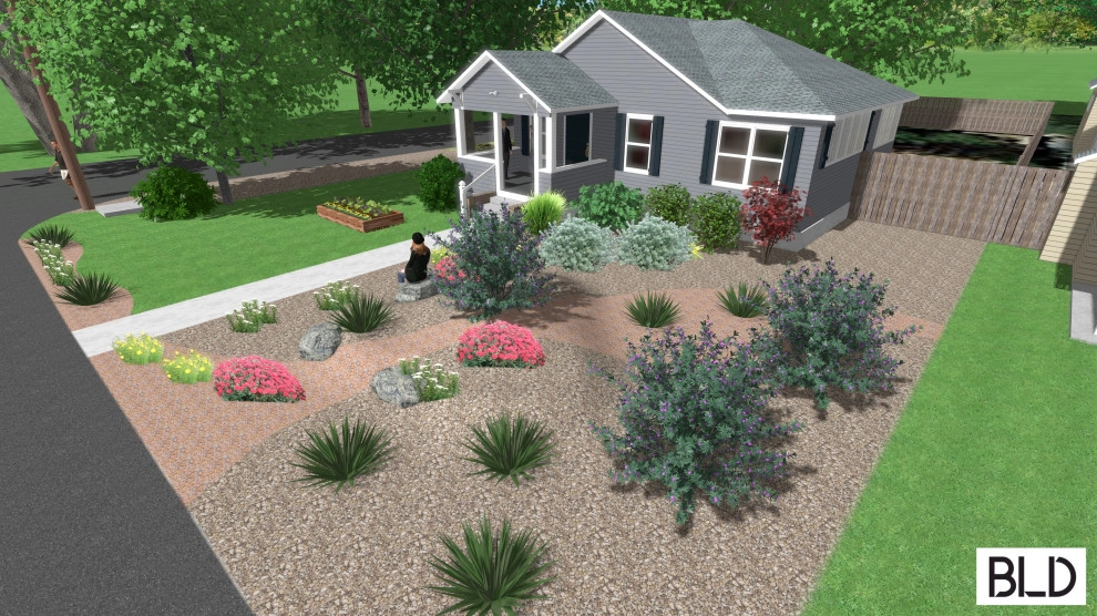 Boise North End Xeriscape Design by Boise Landscape Design - Photo 4