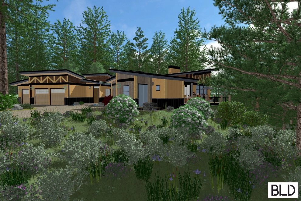 McCall Mountain Modern Landscape Design by Boise Landscape Design - Photo 2
