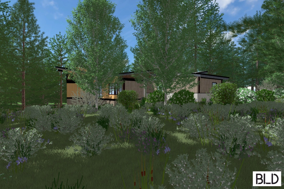 McCall Mountain Modern Landscape Design by Boise Landscape Design - Photo 3