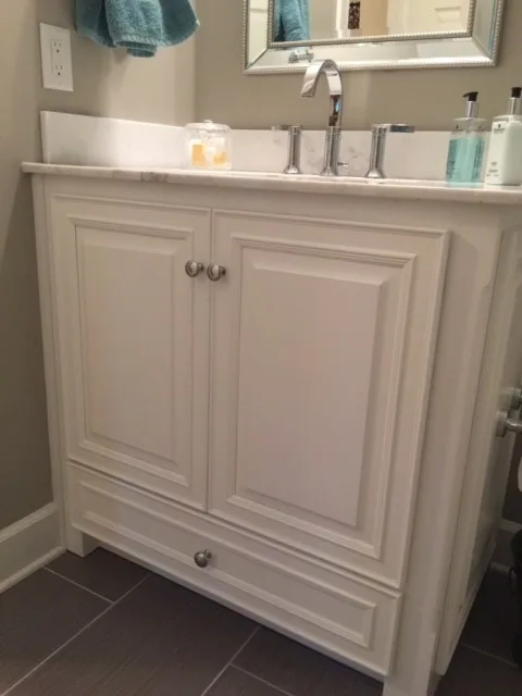 Visitor restroom by American Craftsman Renovations, Inc. - Photo 3