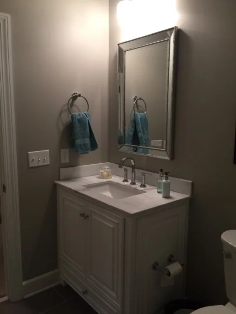 Visitor restroom by American Craftsman Renovations, Inc. - Photo 2