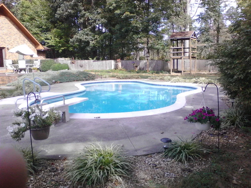 Gunite Pool Renovation Before and After by Augusta Aquatics - Photo 2