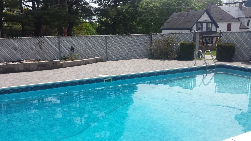 Pool surround update by Carrier's Lawn & Landscape LLC - Photo 3