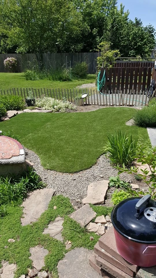 Synthetic Backyard Installation by Cascade Greens, LLC, Synthetic Installations - Photo 2