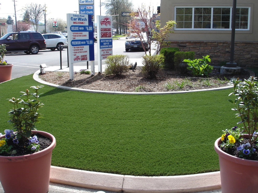 Coburg Car Wash, Before & After by Cascade Greens, LLC, Synthetic Installations - Photo 3
