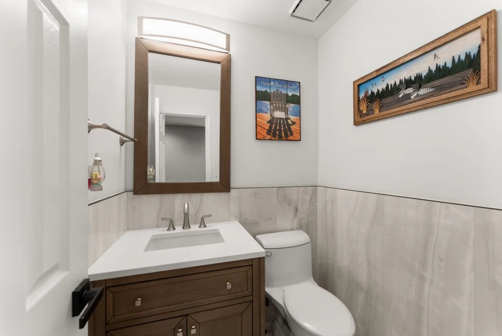 Powder Room Renovation by JWAC Construction Inc. - Photo 2