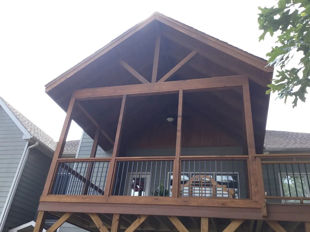 Partial Roof Elevated Composite Deck by Crippen Woodworks - Photo 9