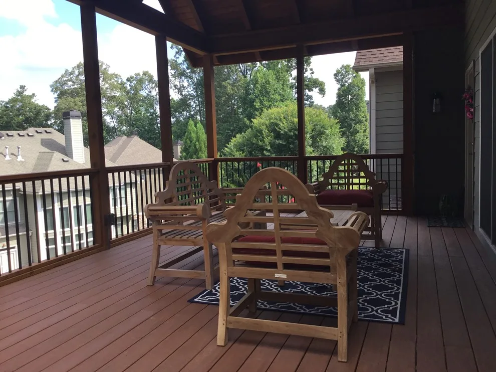 Partial Roof Elevated Composite Deck by Crippen Woodworks - Photo 2