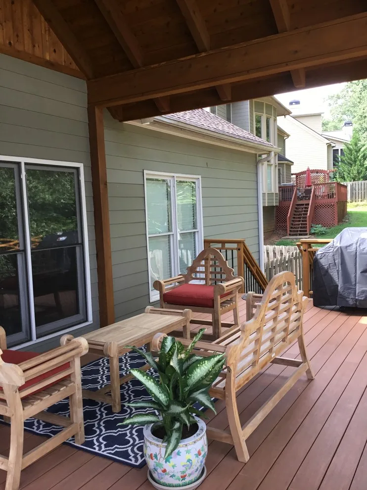 Partial Roof Elevated Composite Deck by Crippen Woodworks - Photo 4