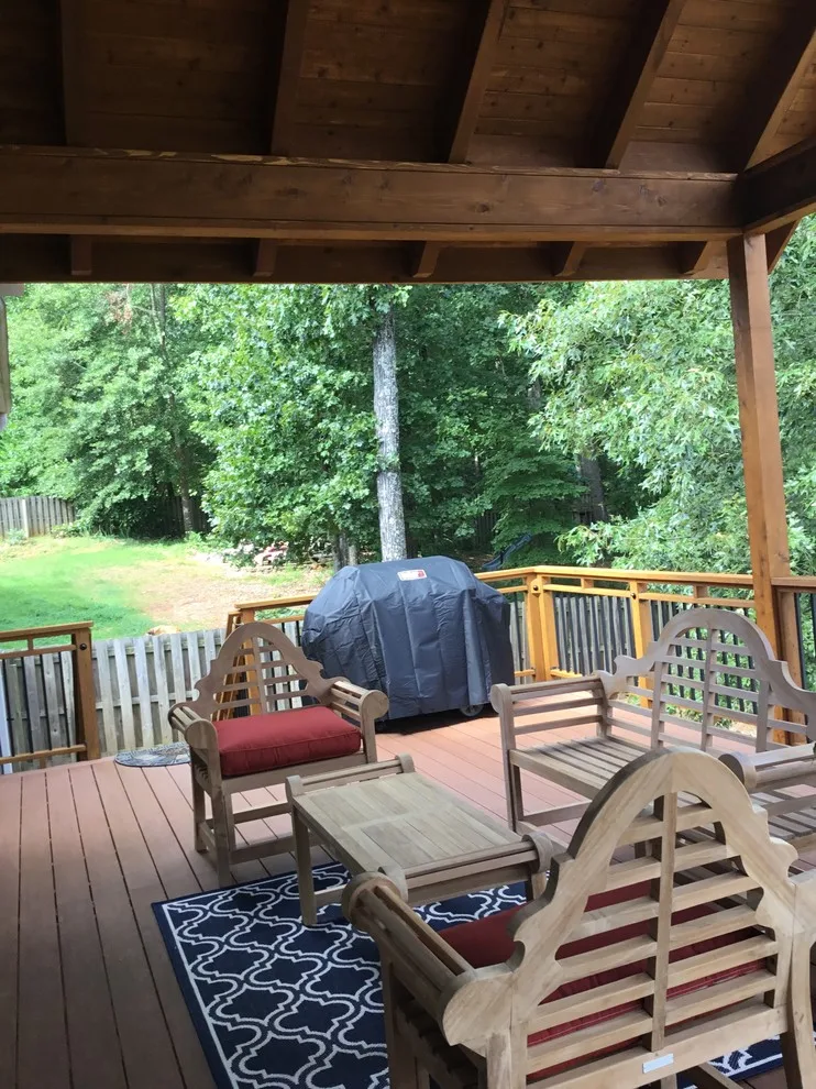 Partial Roof Elevated Composite Deck by Crippen Woodworks - Photo 7
