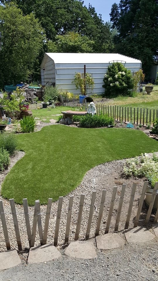 Synthetic Backyard Installation by Cascade Greens, LLC, Synthetic Installations - Photo 3