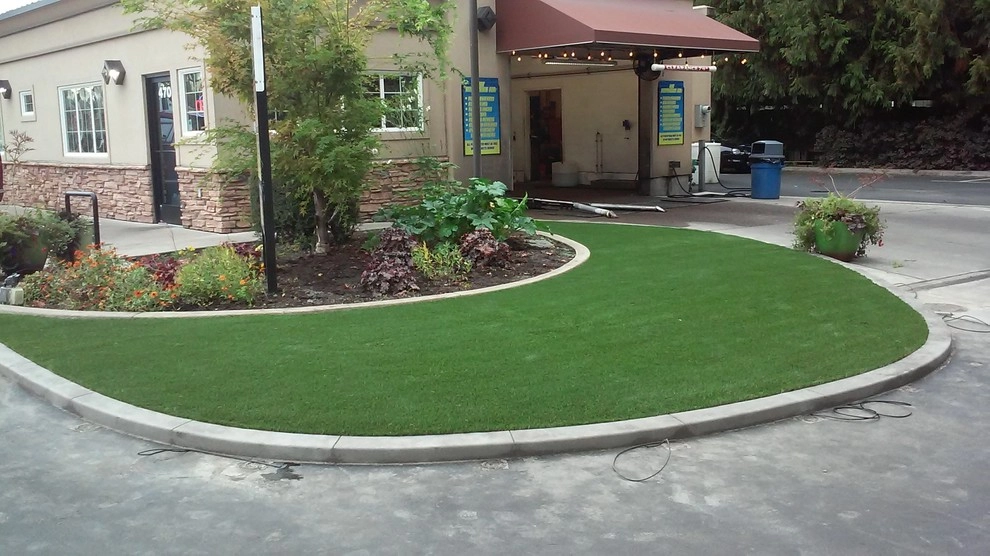 Coburg Car Wash, Before & After by Cascade Greens, LLC, Synthetic Installations - Photo 4