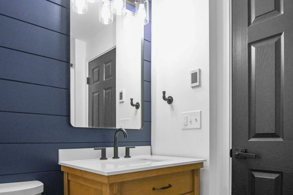 Puyallup Hallway Bathroom Renovation by Woodside Custom Homes - Photo 2