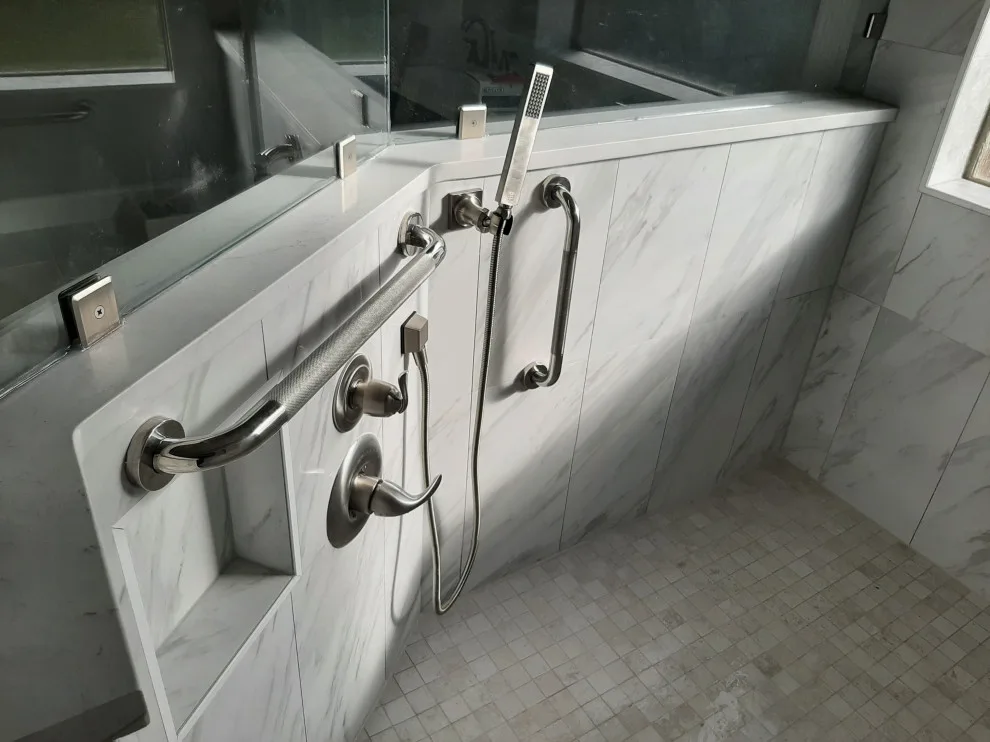 Accessible Shower for Individuals with Disabilities by Alcova Construction - Photo 6