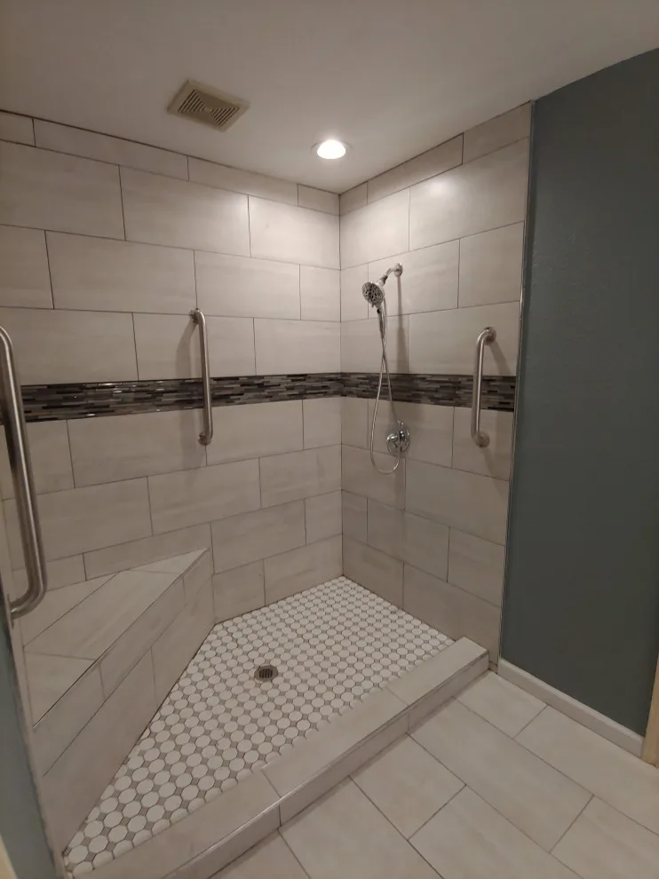 Accessible Bathroom Renovation and Expansion by Complete Home Remodel & Renovation Llc. - Photo 6