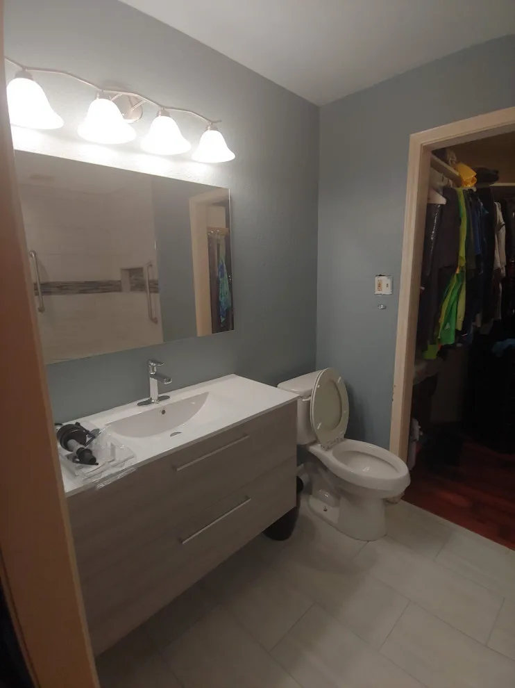 Accessible Bathroom Renovation and Expansion by Complete Home Remodel & Renovation Llc. - Photo 2