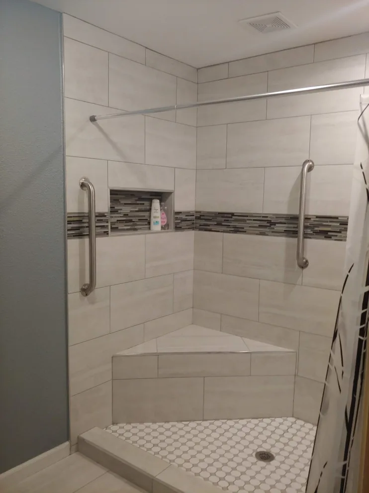Accessible Bathroom Renovation and Expansion by Complete Home Remodel & Renovation Llc. - Photo 10